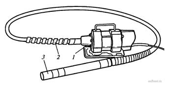 Ручной глубинный электрический вибратор с гибким валом