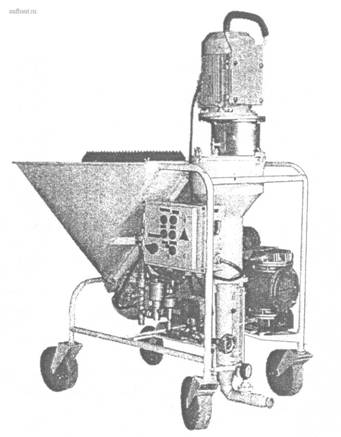 Малогабаритный штукатурный агрегат МАШ-2