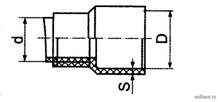 Патрубок приборный типа УС