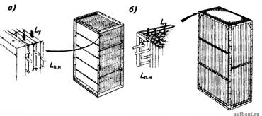 Конструктивная схема рекуперативного теплообменника из пластинчатых и трубчатых каналов прохождения приточного и вытяжного воздуха