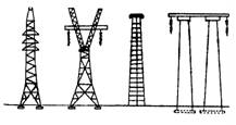 Опоры для ЛЭП, светильников, молниеотводов