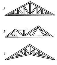 Готовые стропильные фермы