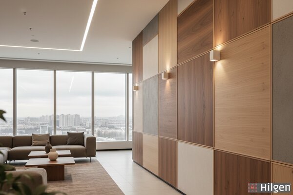 Цена акустических панелей со шпоном: пример расчёта для конференц-зала площадью 80 м