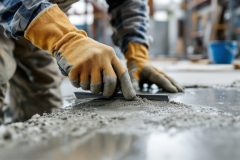 В чем отличия ручной полусухой стяжки и механизированной?